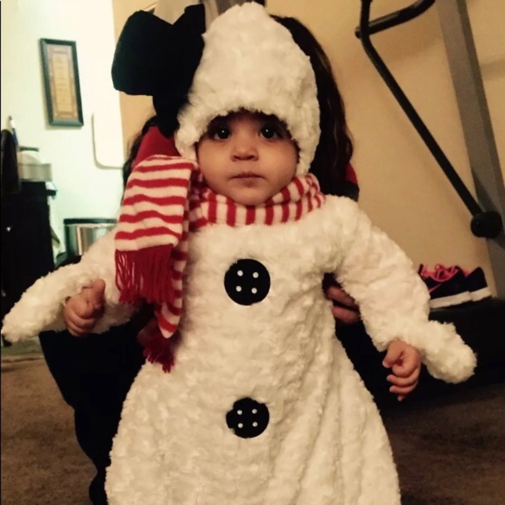 Halloween custom snowman 0-9 Months